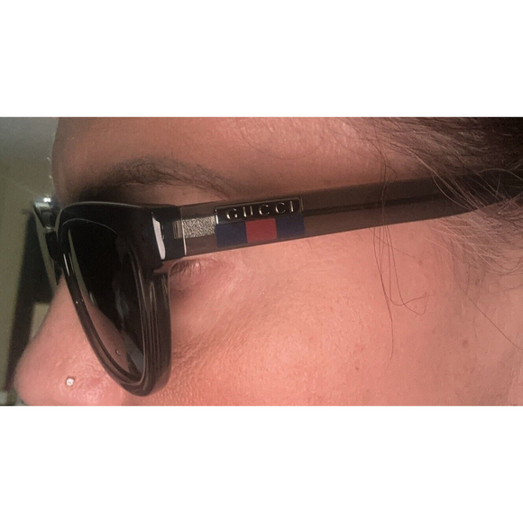 GUCCI GG1116S-003 SQUARE GREY Unisex Men’s Women’s Sunglasses - Picture 11 of 11